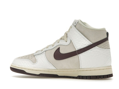 Nike Dunk High Light Orewood Brown Burgundy Crush (Women's)