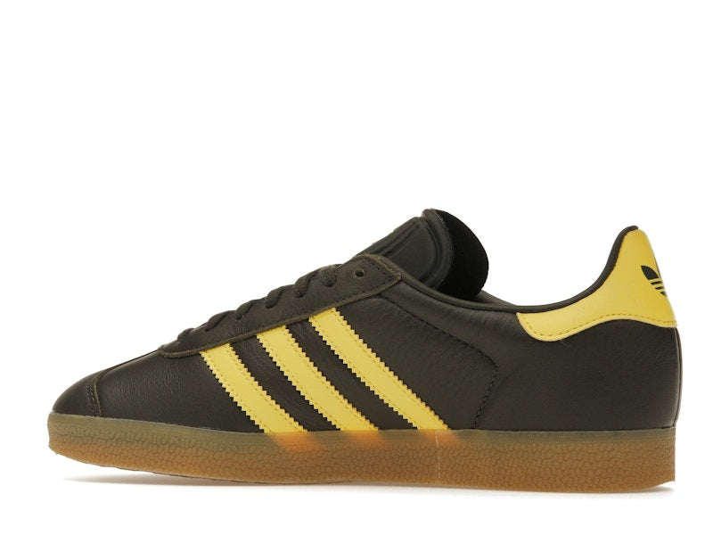 adidas Gazelle Shadow Olive Yellow Gum