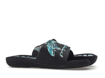 adidas Reptossage Hook-And-Loop Slides Yu-Gi-Oh! Blue Eyes White Dragon