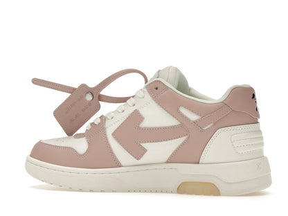 OFF-WHITE Out Of Office "OOO" Low Tops White Pink (Women's)