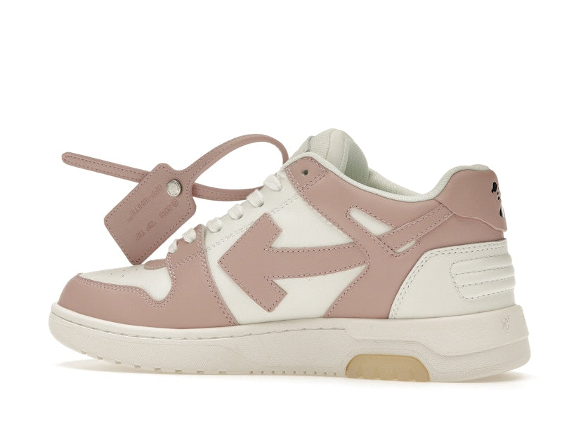 OFF-WHITE Out Of Office "OOO" Low Tops White Pink (Women's)