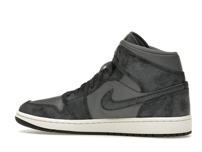Jordan 1 Mid Distressed Smoke Grey (Women's)