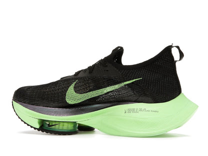 Nike Air Zoom Alphafly Next% Black Electric Green (Women's)