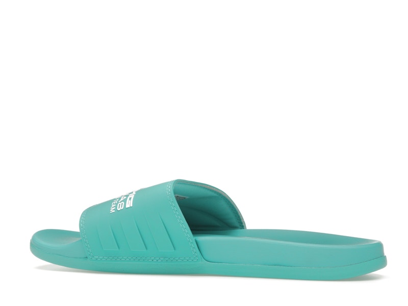 adidas Adilette Comfort Slides Mercedes-AMG Petronas Formula One Team Semi Mint Rush