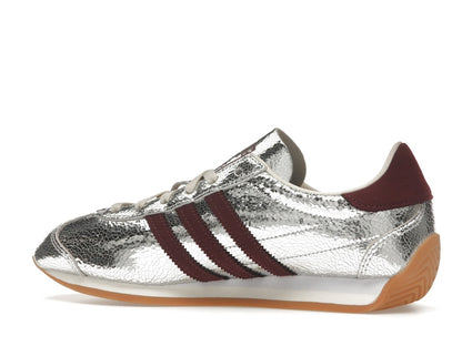 adidas Country OG Silver Metallic Maroon (Women's)