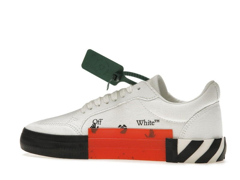 OFF-WHITE Low Vulcanized Canvas White Blue