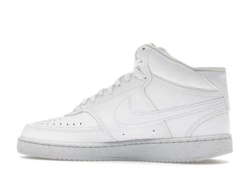 Nike Court Vision Mid Next Nature Triple White