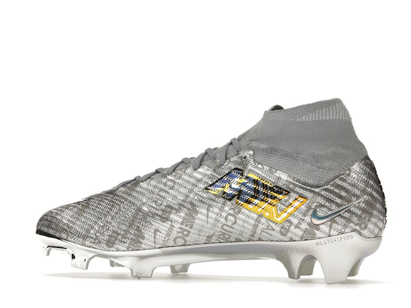 Nike Zoom Mercurial Superfly 9 Elite XXV SE FG Metallic Silver