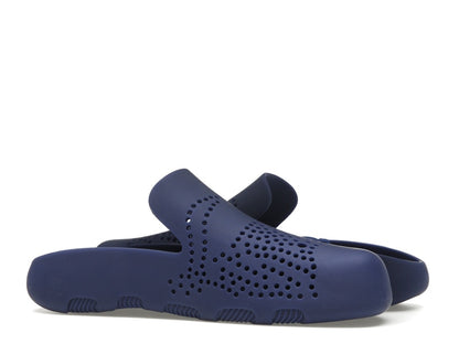 Burberry Stingray Perforated Slides Blue
