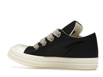 Rick Owens Jumbo Lace Recycled Puffer Low Black MilK