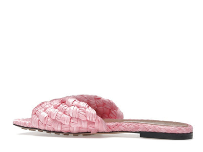 Bottega Veneta Raffia Stretch Flat Sandals Blossom (Women's)