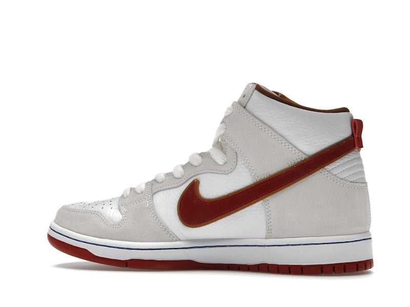 Nike SB Dunk High Sail Bright Crimson