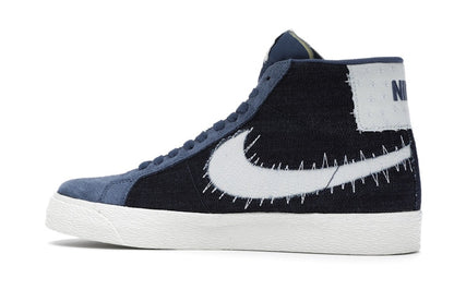 Nike SB Zoom Blazer Mid Sashiko Mystic Navy
