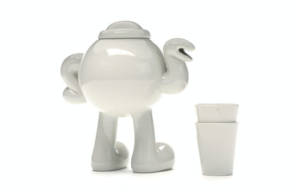 James Jarvis Glazed Porcelain Teapot White