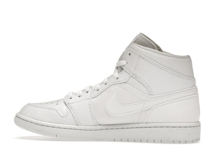 Jordan 1 Mid Triple White 2.0 (2020)