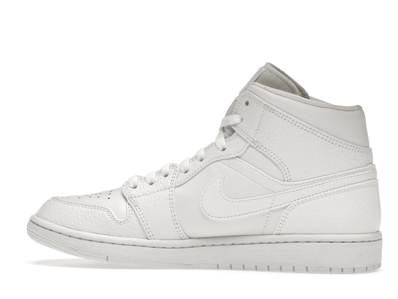 Jordan 1 Mid Triple White 2.0 (2020)