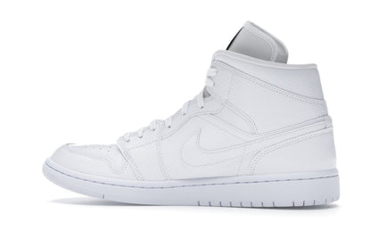 Jordan 1 Mid White Snakeskin (Women's)