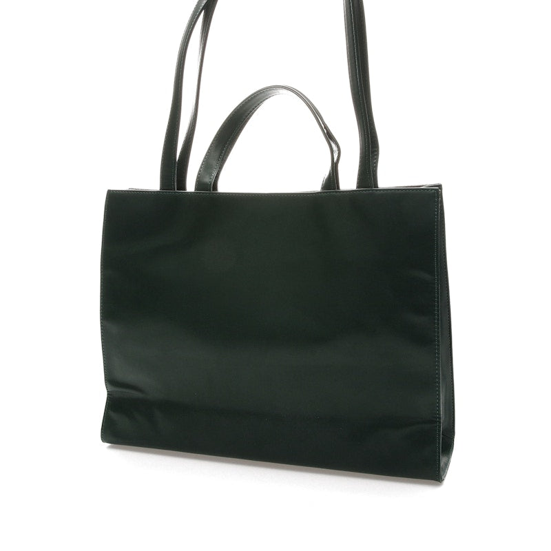 Telfar Flag Bag Medium Green/White