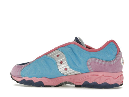 Saucony Matrix Jae Tips No Shoes In The House Blue Pink
