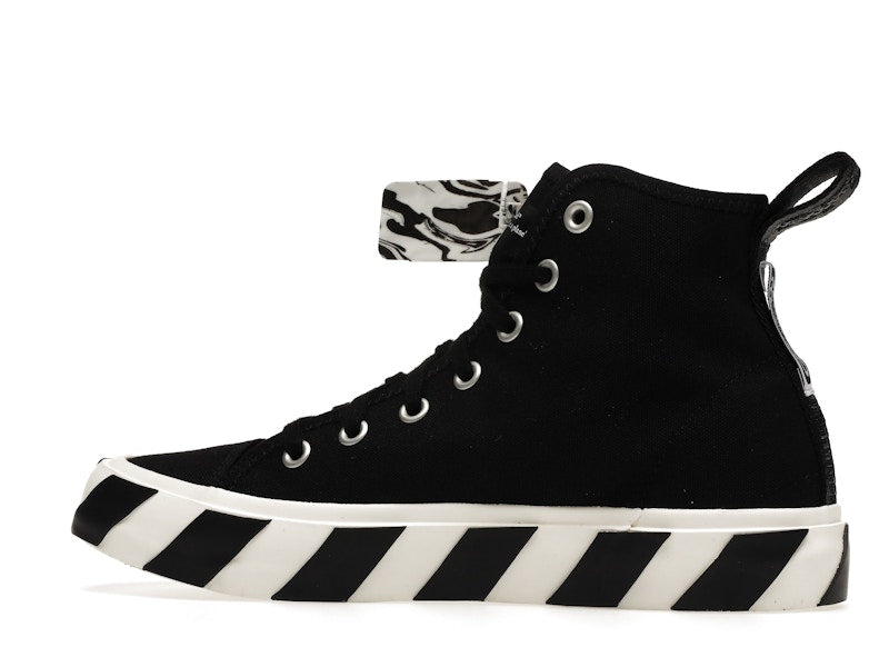OFF-WHITE Vulcanized Mid Top Black White