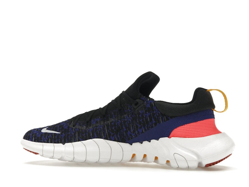 Nike Free Run 5.0 Black Concord Cinnabar