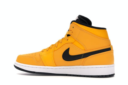 Jordan 1 Mid University Gold Black