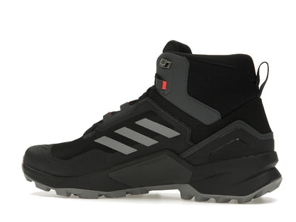 adidas Terrex Swift R3 Mid GTX Core Black Grey Solar Red