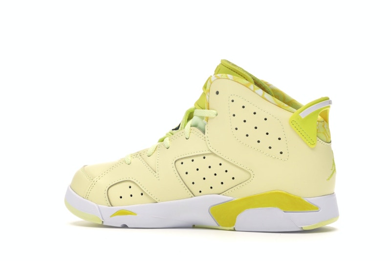 Jordan 6 Retro Dynamic Yellow Floral (PS)