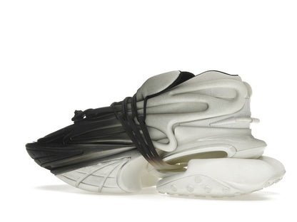 Balmain Unicorn Low-Top White Black Gradiant