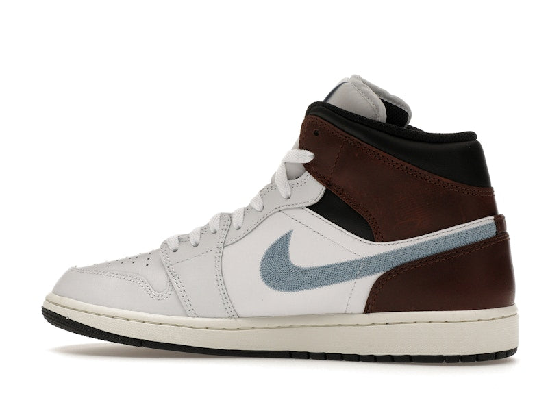 Jordan 1 Mid SE Brown Blue Grey