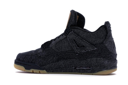 Jordan 4 Retro Levi's Black (Blank Tag)