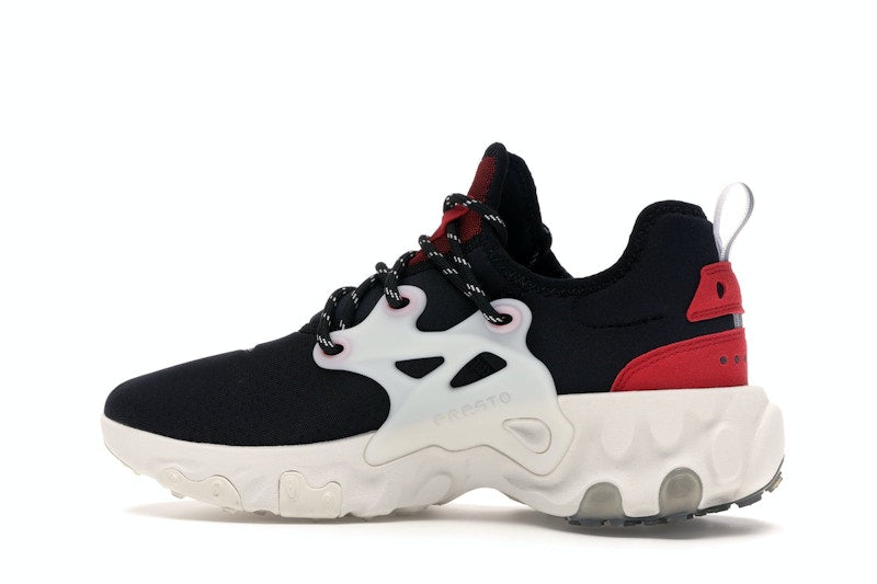 Nike React Presto Black Phantom Red