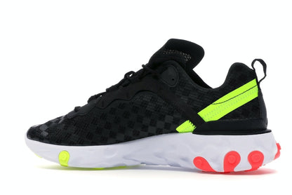 Nike React Element 55 Black Crimson Volt