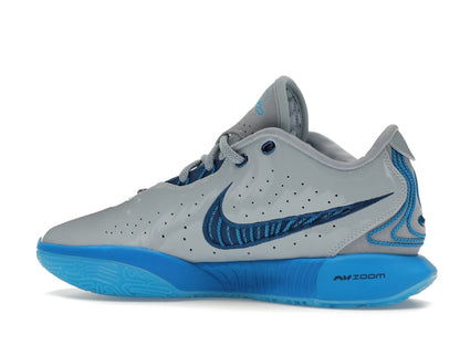 Nike LeBron 21 Blue Diver (Translucent Blue Outsole)