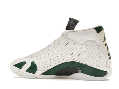 Jordan 14 Retro White Forest Green