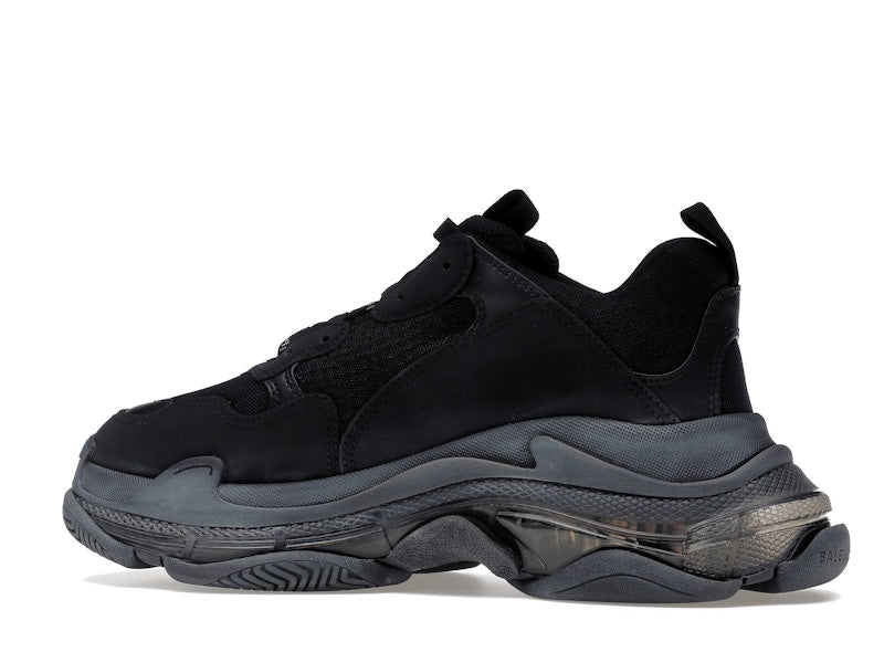 Balenciaga Triple S Clear Sole Black
