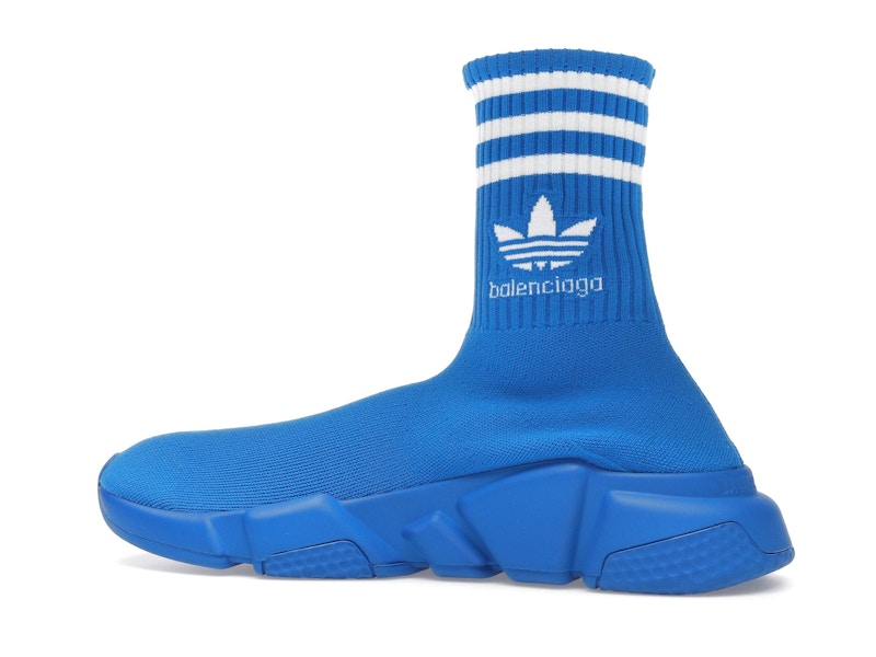 Balenciaga x adidas Speed Trainer Blue White