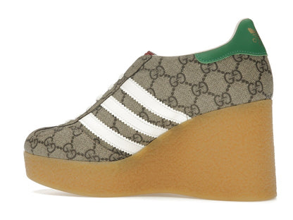 adidas x Gucci Gazelle Wedge Beige GG Monogram (Women's)
