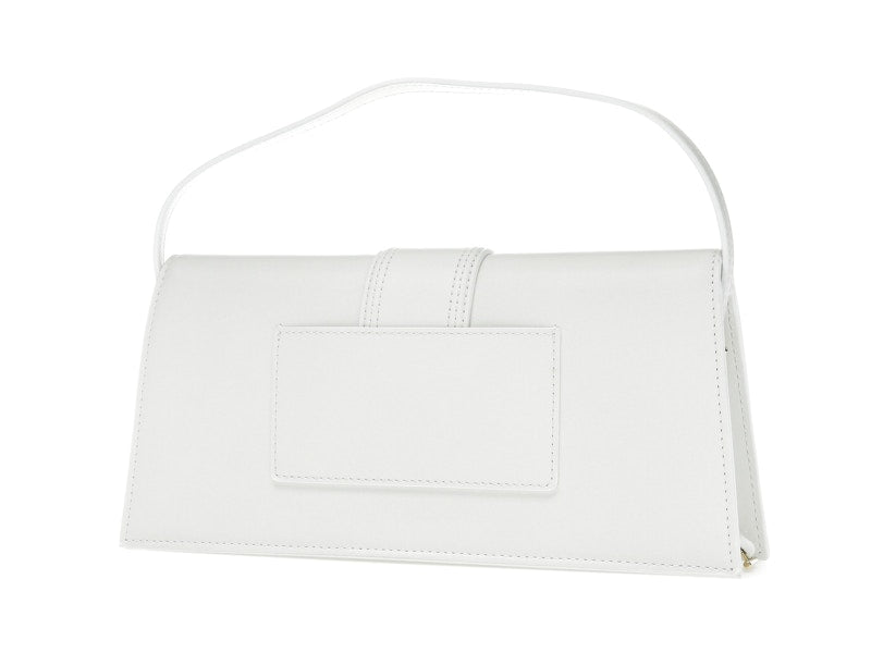 Jacquemus Le Bambino Long Shoulder Bag White