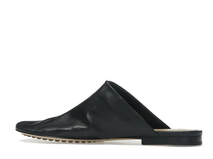 Bottega Veneta Leather Dot Sock Slippers Black (Women's)