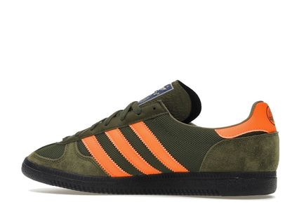 adidas Barrowland SPZL Dust Green Signal Orange