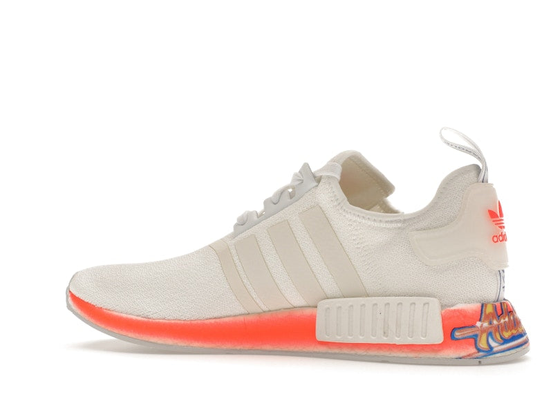 adidas NMD_R1 Cloud White Orange