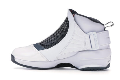 Jordan 19 Retro White Flint Grey