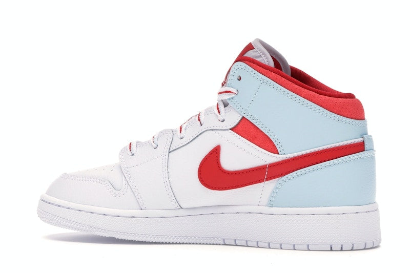 Jordan 1 Mid White Topaz Mist (GS)