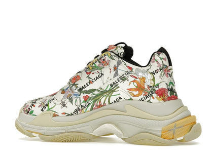 Gucci x Balenciaga The Hacker Project Triple S  Flora Print