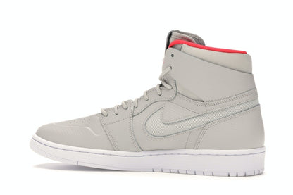 Jordan 1 Retro High Nouveau Pure Platinum Bright Crimson