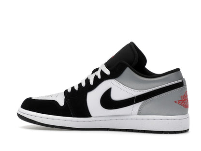 Jordan 1 Low SE White Fire Red Black Matte Silver