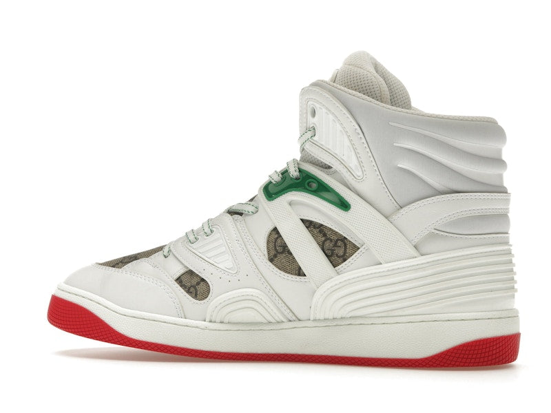 Gucci Basket White Demetra Red (Women's)