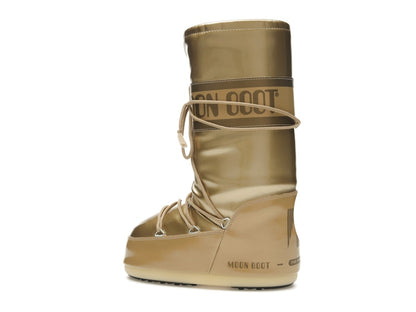 Moon Boot Icon Vinile Boot Metallic Gold