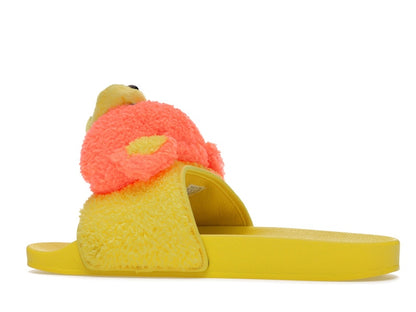 adidas JS Adilette Jeremy Scott Teddy Yellow